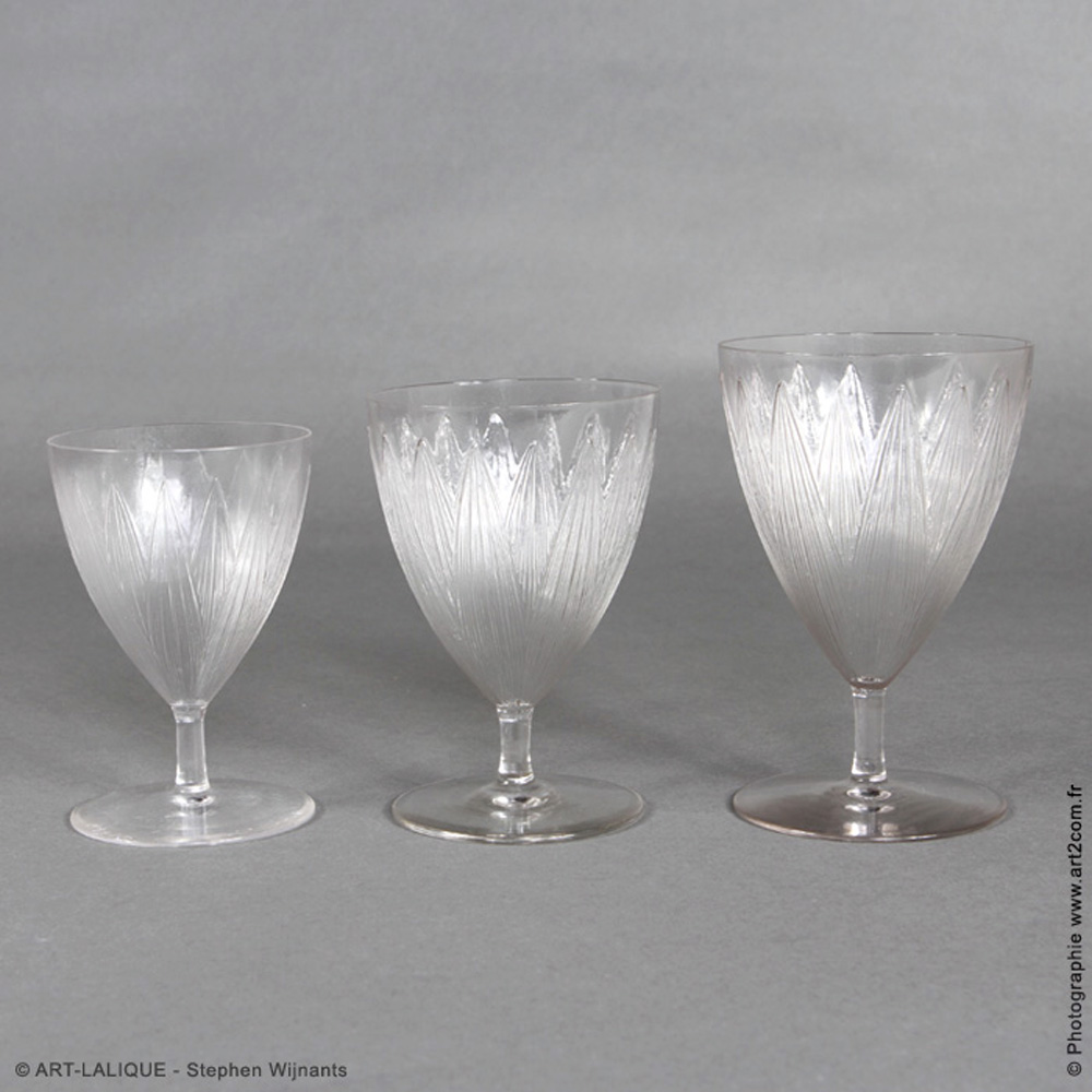  Set of glasses R.LALIQUE 1924