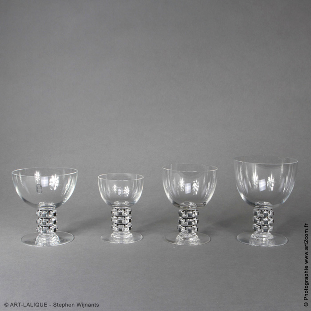 Set of glasses R.LALIQUE 1926